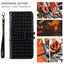Luxury Pattern Flip Case for iPhone - Premium Leather Wallet Protection