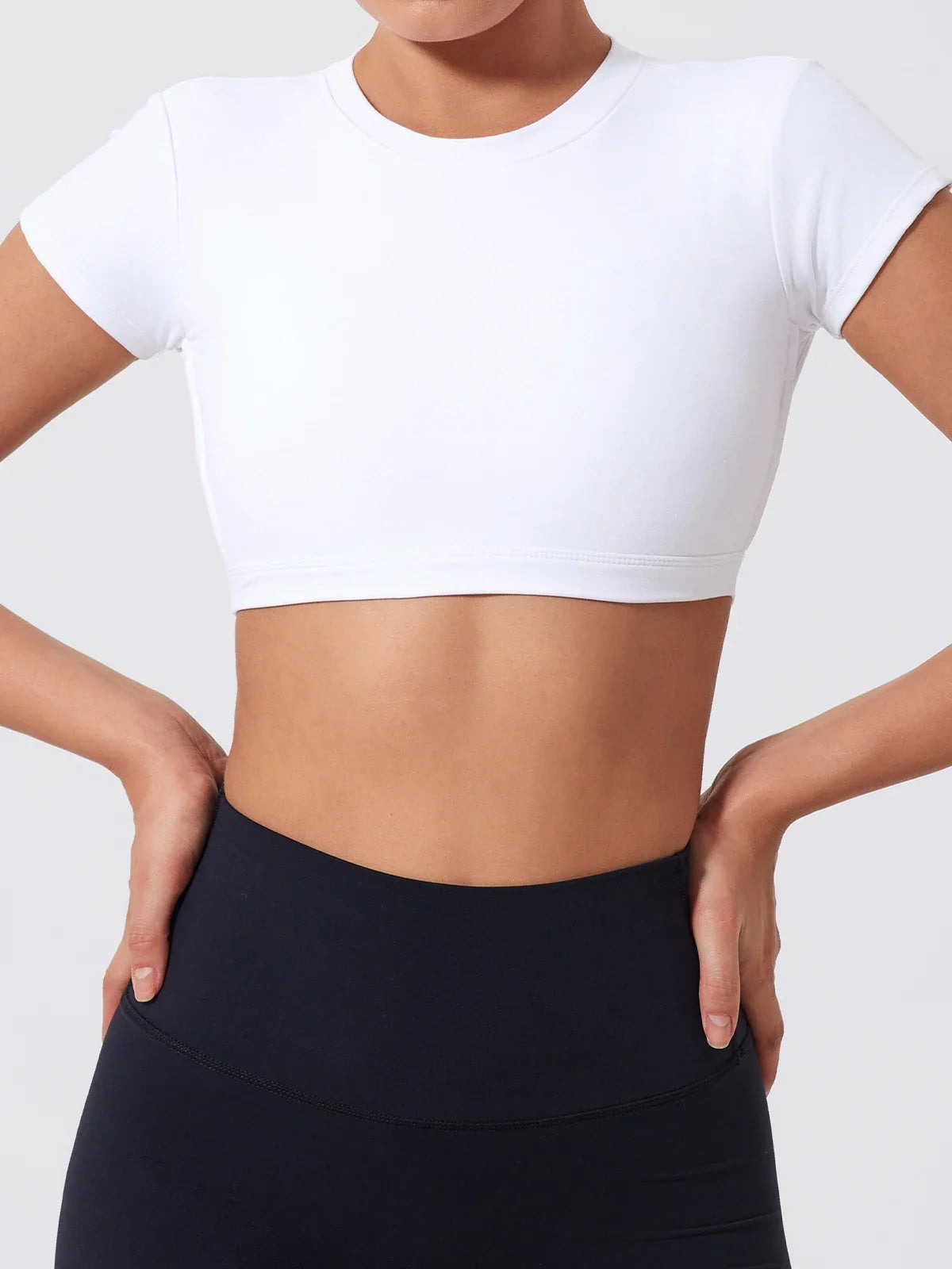 Crop Tops de Yoga Premium de Secado Rápido para Ropa Deportiva