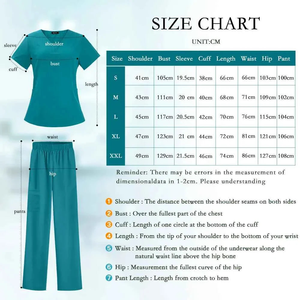 Ensemble de Blouses Médicales Premium pour Infirmières Professionnelles