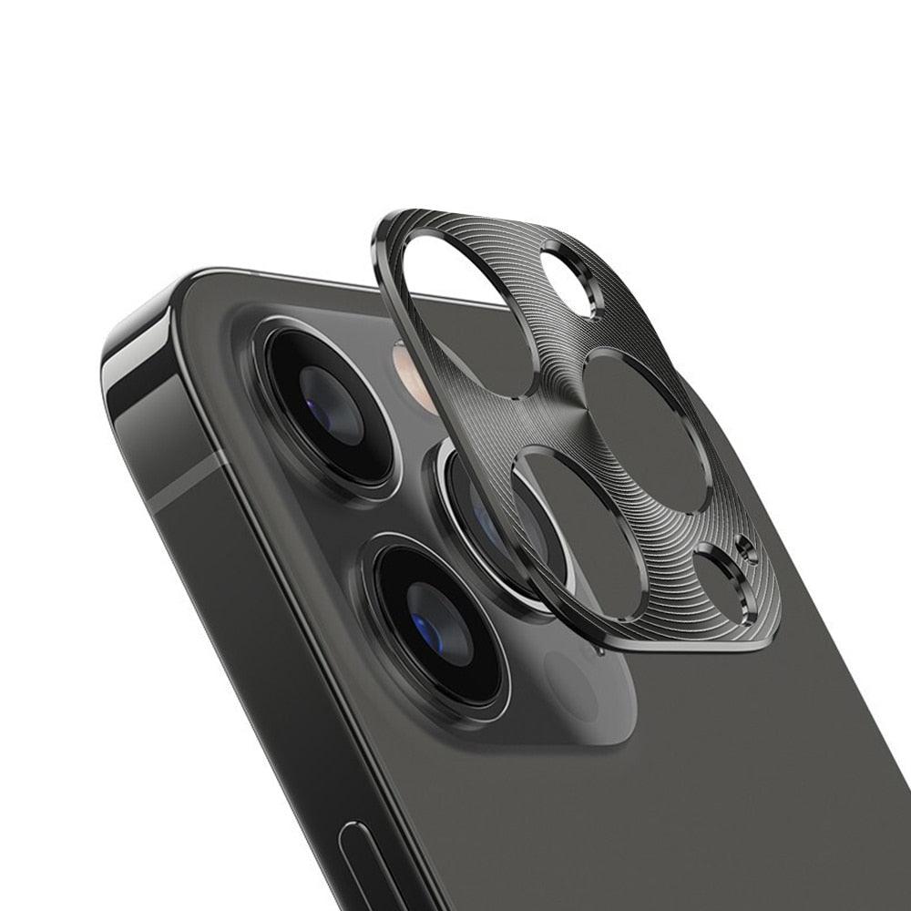 Premium Aluminum Alloy Camera Lens Protector for iPhone 11/12/13/14 Series - Korvel