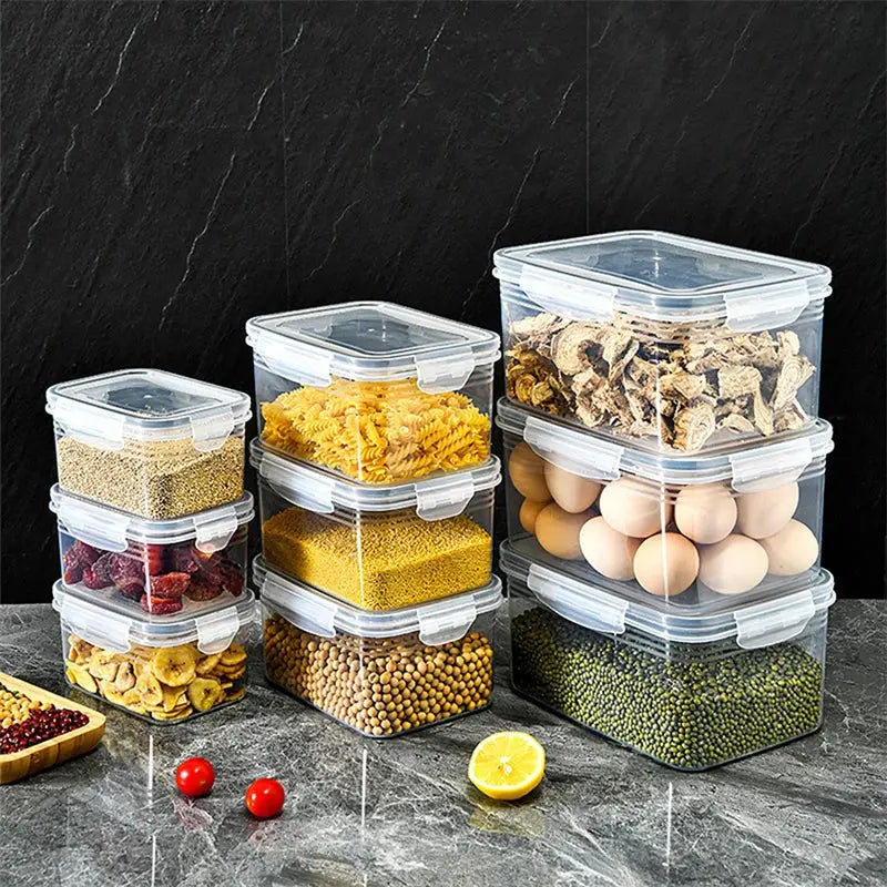 Boîtes de rangement réfrigérateur premium pour une fraîcheur organisée