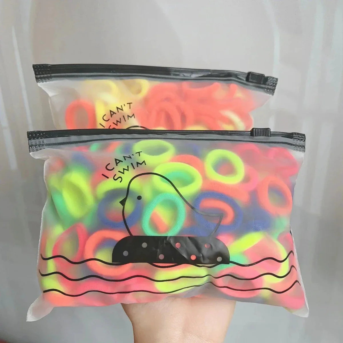 Colorful Kids Elastic Hair Bands - 20/50pcs Set