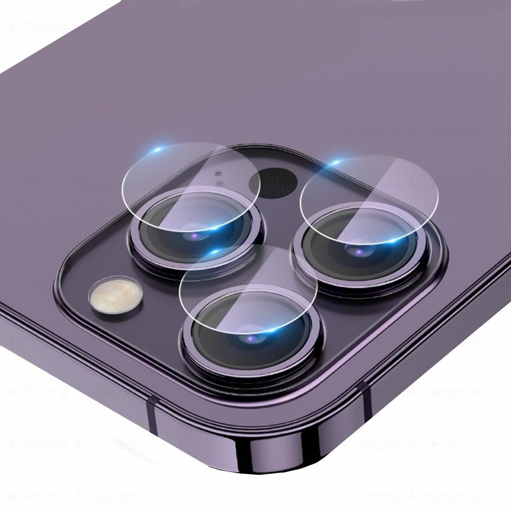 Protecteur d'objectif de caméra premium pour iPhone 14/13/12