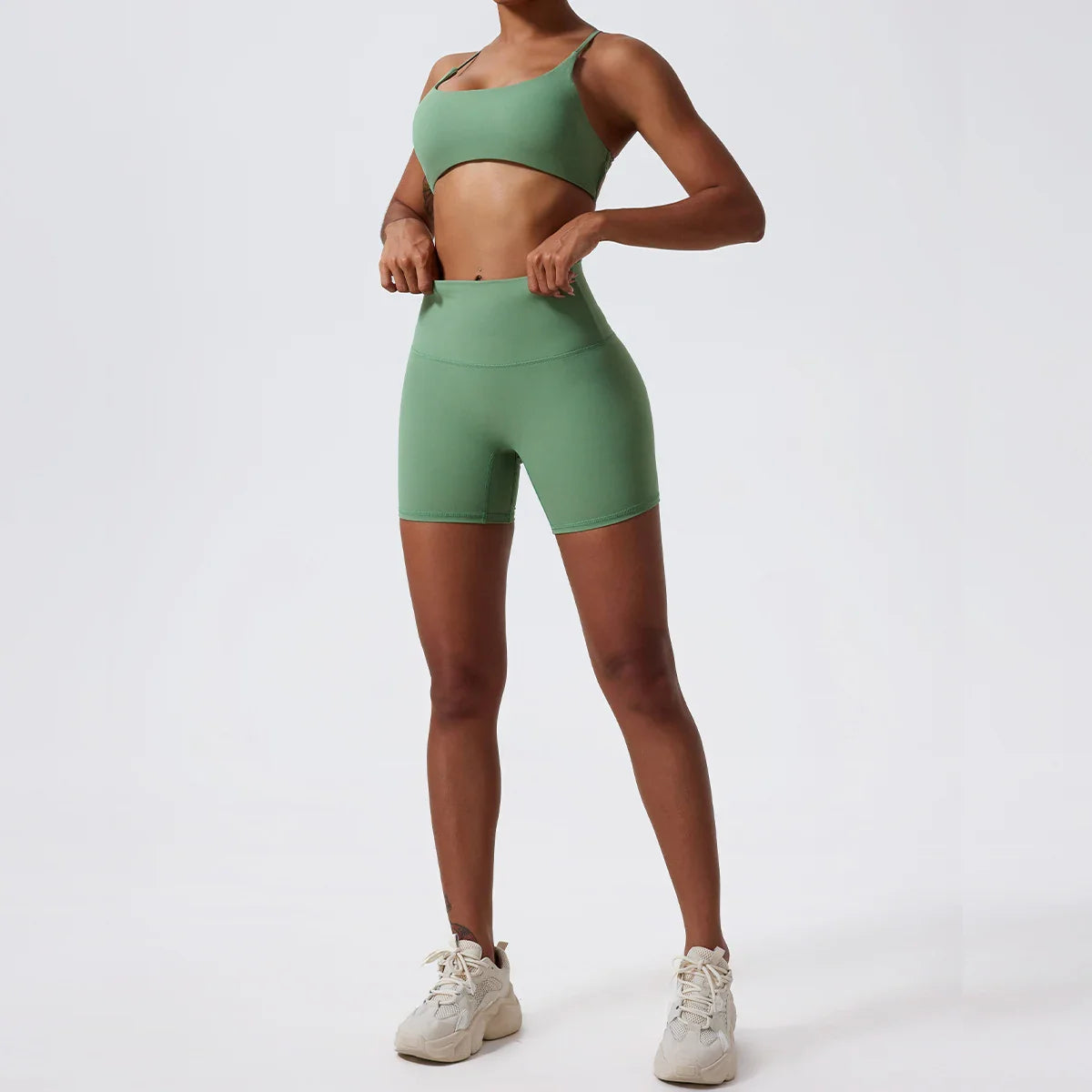 Pantalones Cortos de Yoga de Cintura Alta Ultra Cómodos