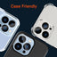 Protecteur d'objectif en verre trempé 3PCS pour iPhone
