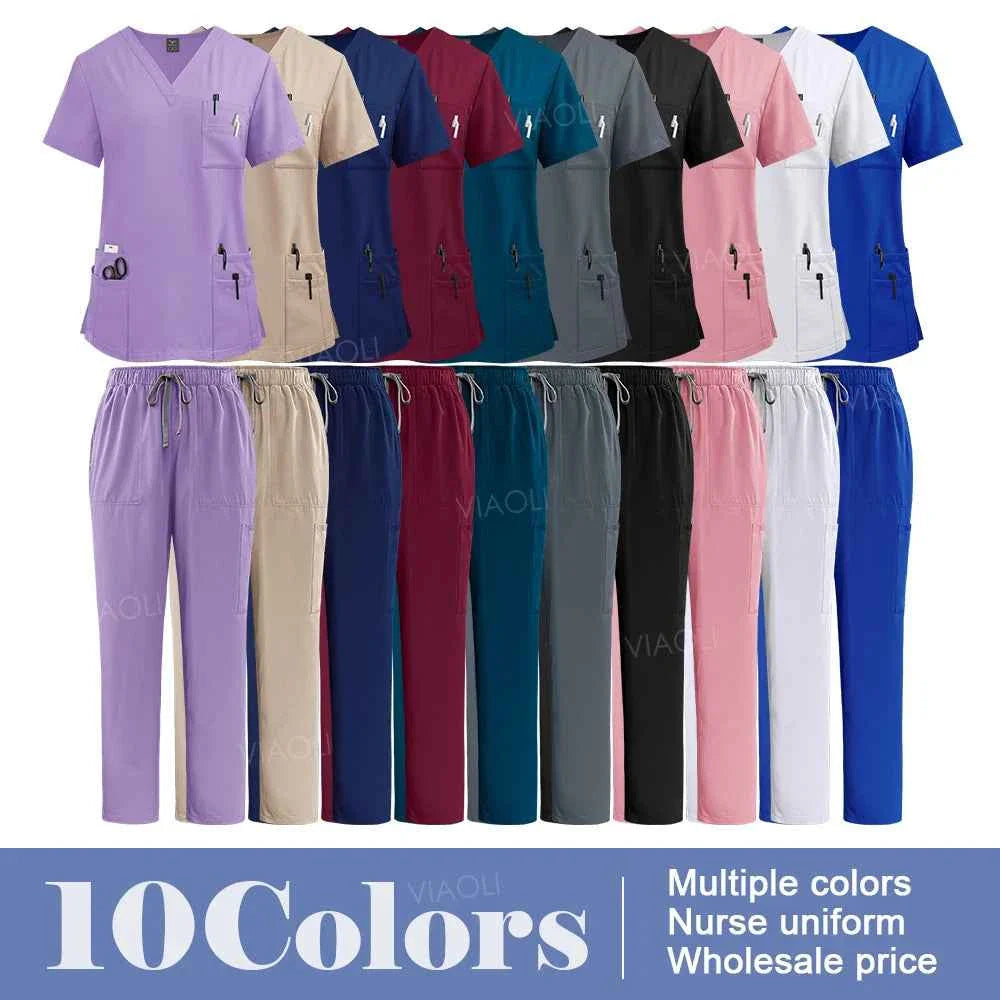 Gown chirurgicale pour femmes avec poches