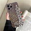 Glamorous Gold-Plated Electroplated Bracelet Case for iPhone - Dazzling Rhinestone Protection - Korvel