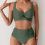 Black Elegance Push-Up Cross Bikini Set