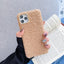 Furry Fluffy Phone Case for iPhone - Stylish Protection