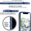Coque en silicone premium pour iPhone 13 Pro Max et 12 Mini