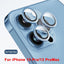 Protecteur d'objectif en verre 3D pour iPhone 13