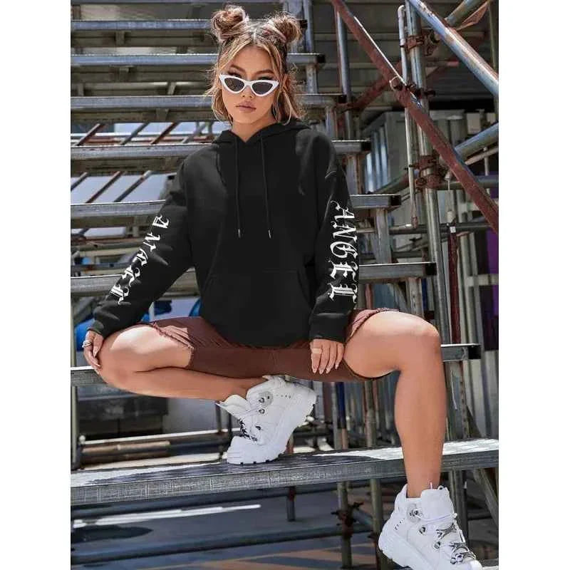 Sweat à capuche Femme Ailes d'Ange