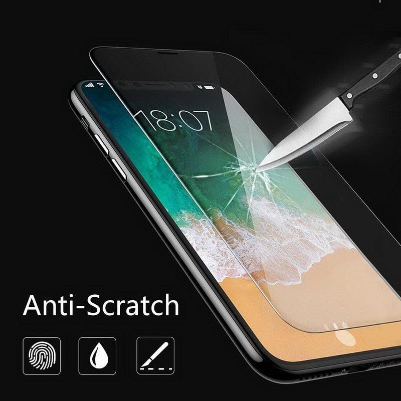 Protector de Pantalla de Vidrio Templado Premium de 4 Piezas para iPhone