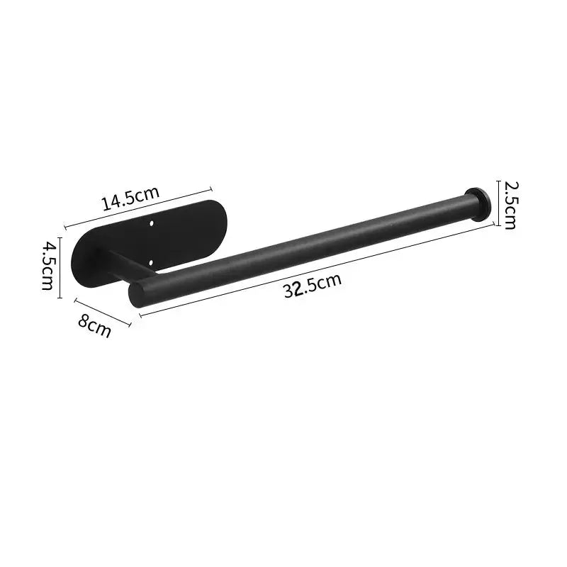 Support de papier essuie-tout en acier inoxydable premium