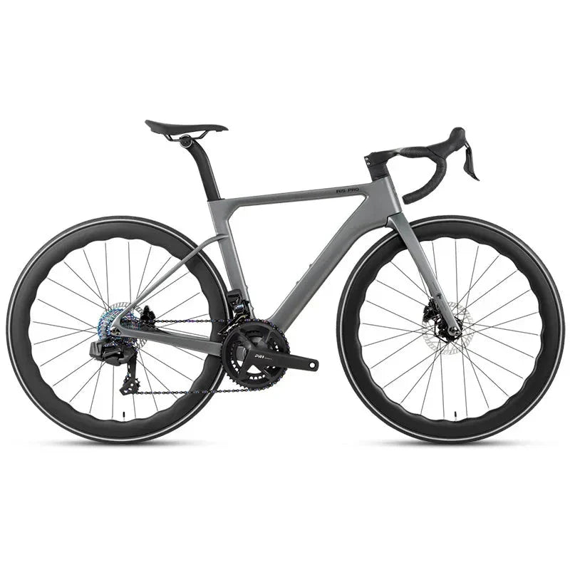 Bicyclette de route en carbone TWITTER R15pro - Vélo disc hydraulique pour hommes