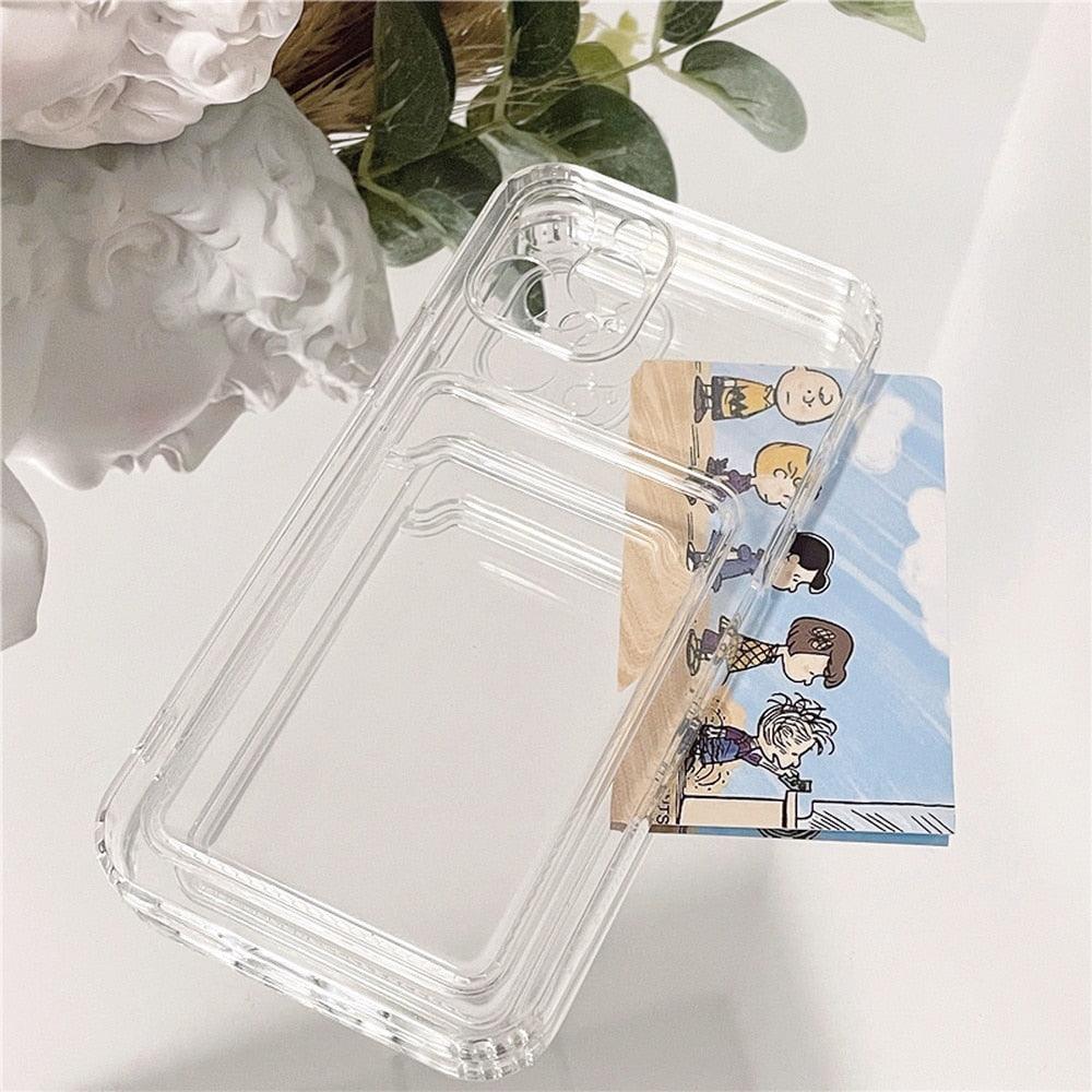 Premium Mini Wallet Card Holder Case for iPhone