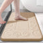 Tapis de bain en mousse à mémoire d'eau absorbante et antidérapant
