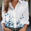 Blouse Imprimée Élégante et Ample pour Femmes