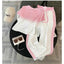 Gradient Short Sleeve & Wide Leg Pants Set