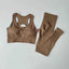 Conjunto de Sujetador Deportivo y Leggings para Mujer de 2 Piezas