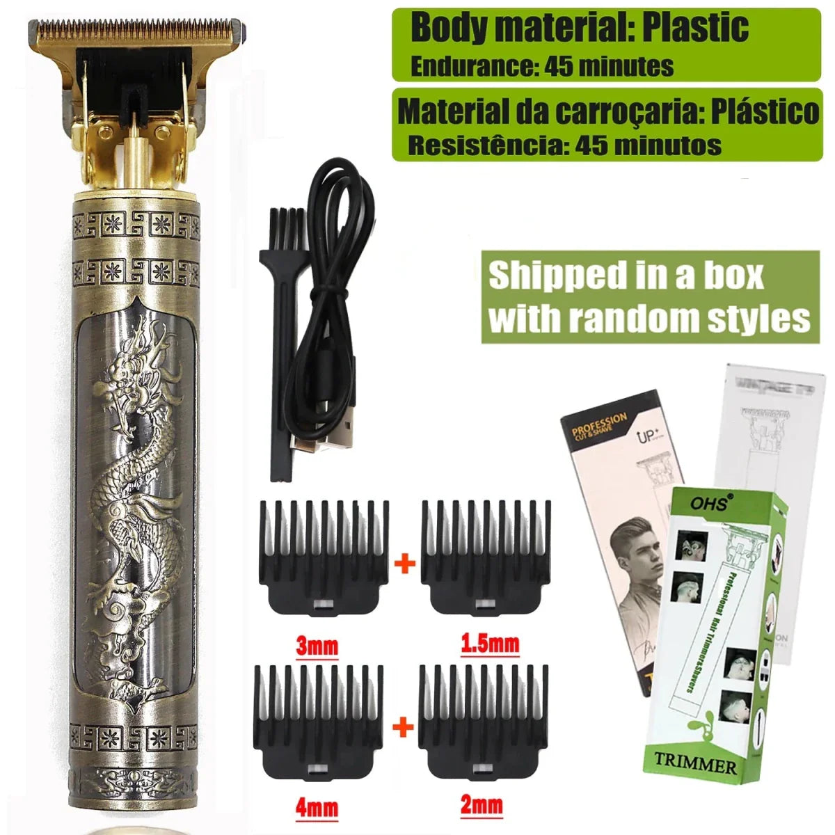 T9 Precision Hair Clipper for Effortless Grooming