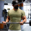 T-shirts de sport pour hommes grande taille en tissu Dry Fit