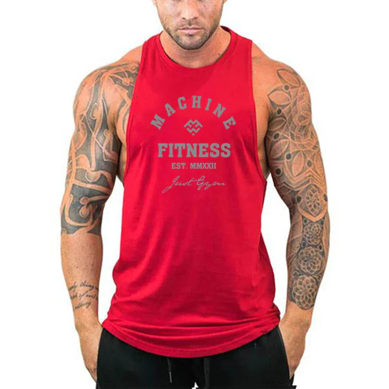 Débardeur FlexFit Muscle : Débardeur en coton pour hommes