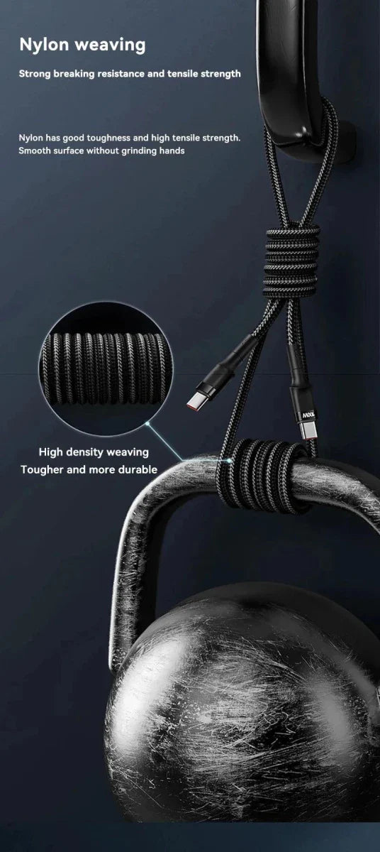 Cargador Rápido Xiaomi 120W con Cable USB Tipo-C