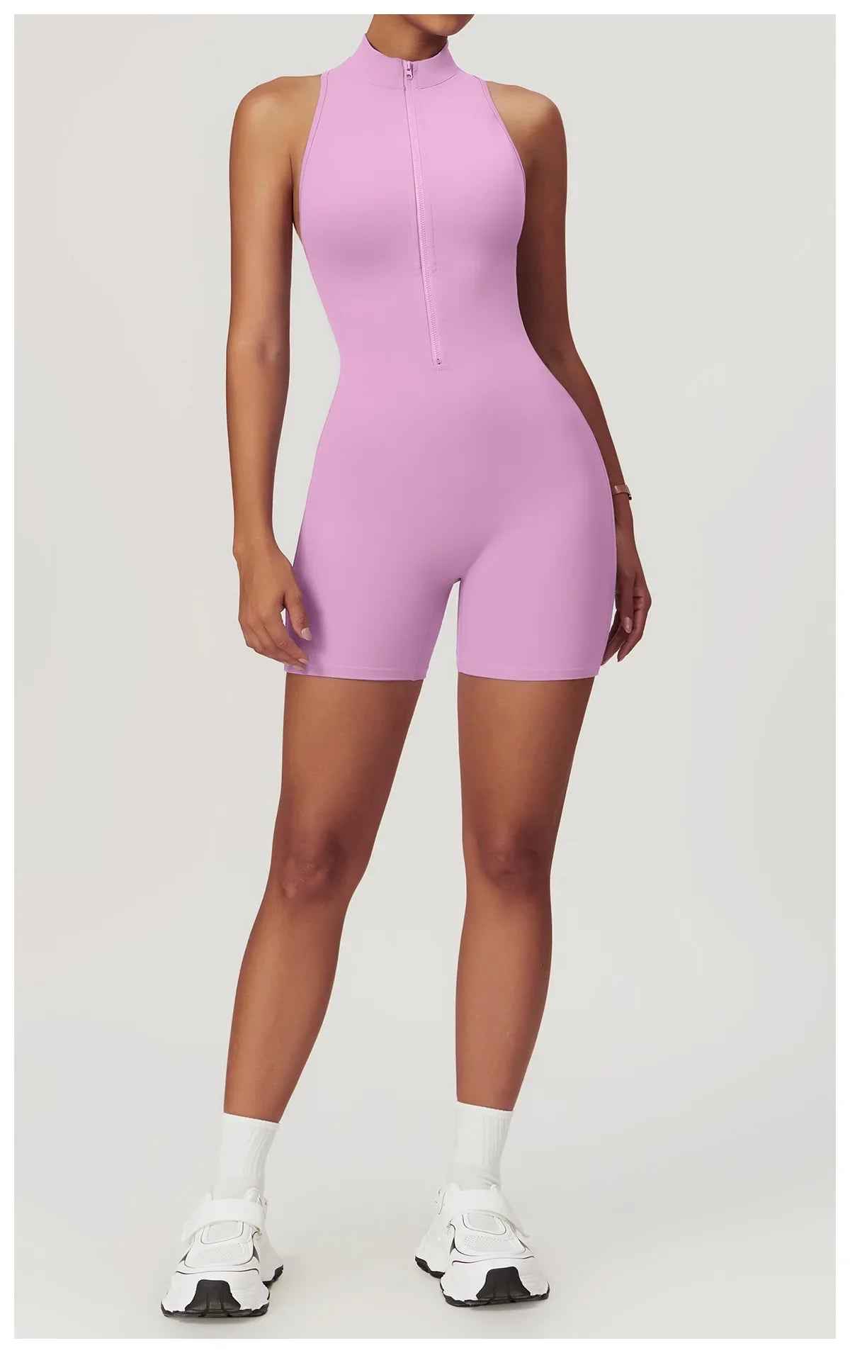 Women’s Sleeveless Slim Jumpsuit for Activewear