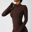 FitFlex Long Sleeve Zip Yoga Crop Top Jacket
