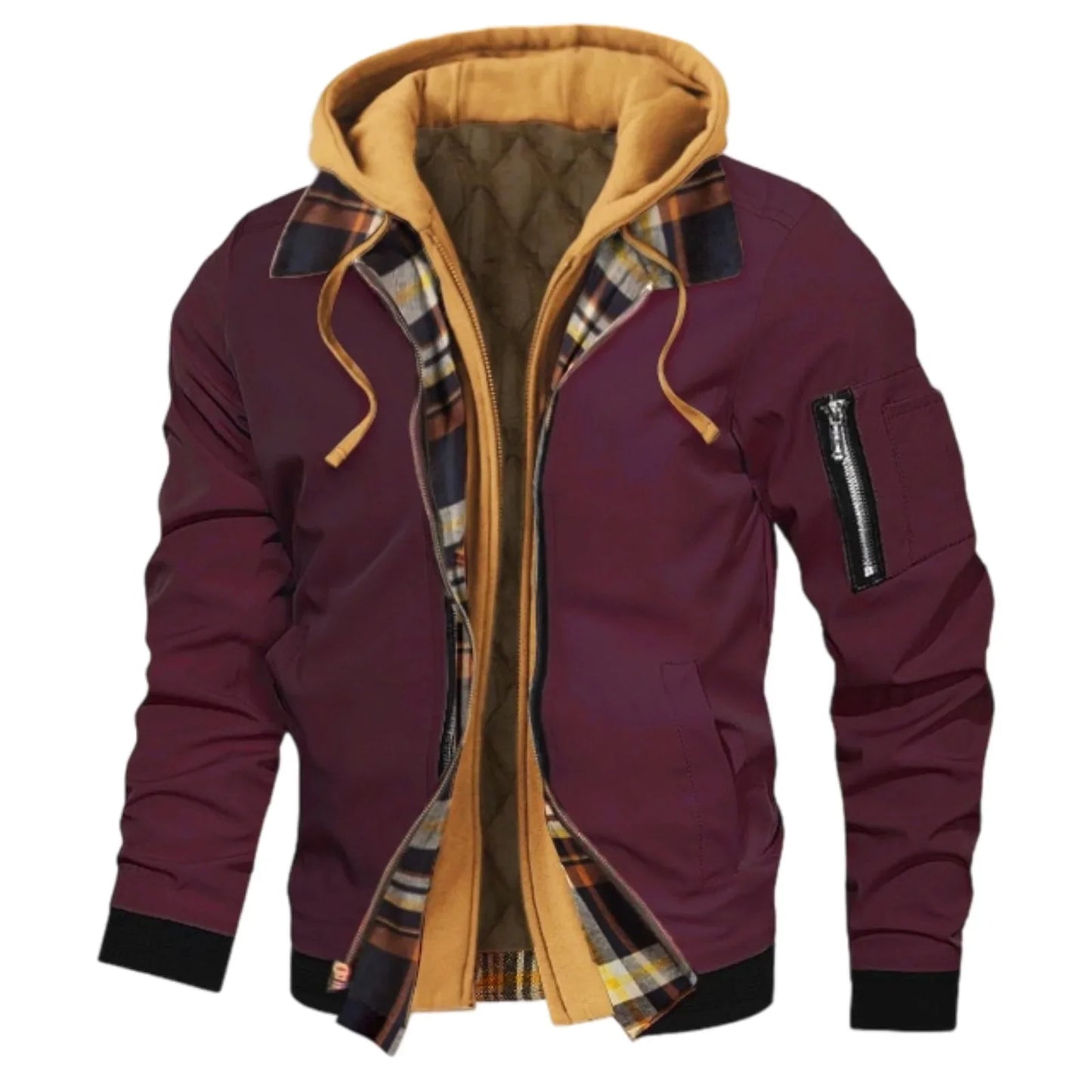 Veste à capuche ChillGuard pour homme - Élégante deux-en-un