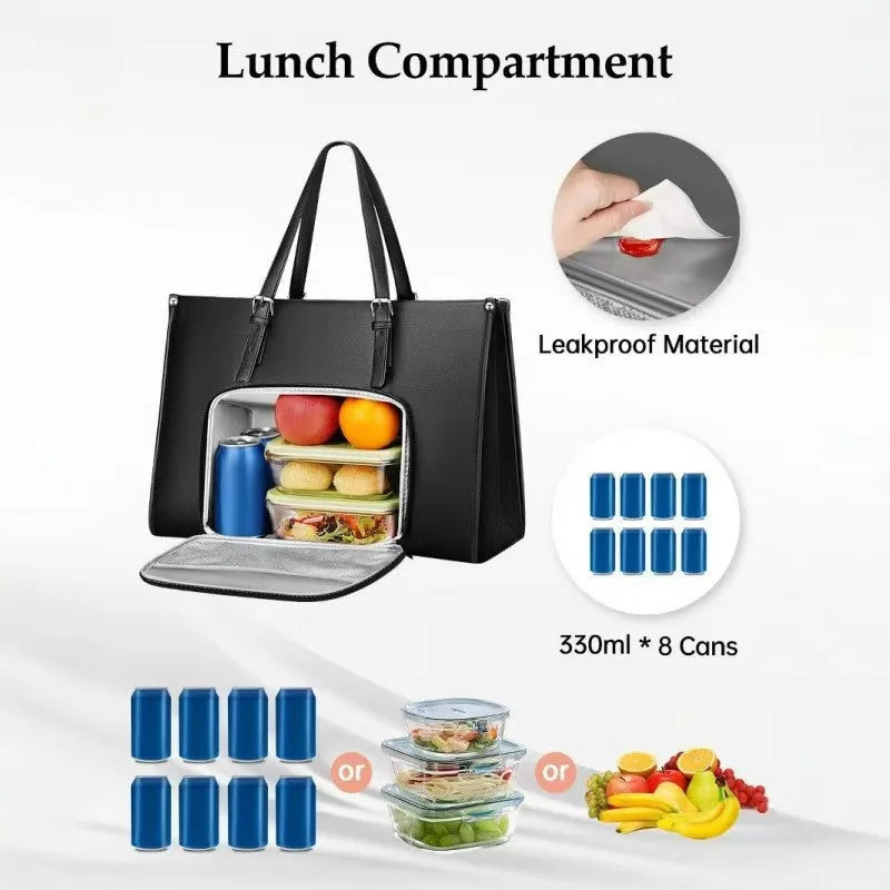 2-in-1 Insulated Travel Tote Bag for Outdoor Adventures