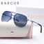 BARCUR Women's Pink Metal Polarized Sunglasses