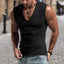 Men's Summer V-Neck Fitness Tank Top