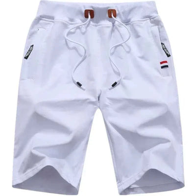 Shorts de Plage Casual en Coton pour Hommes