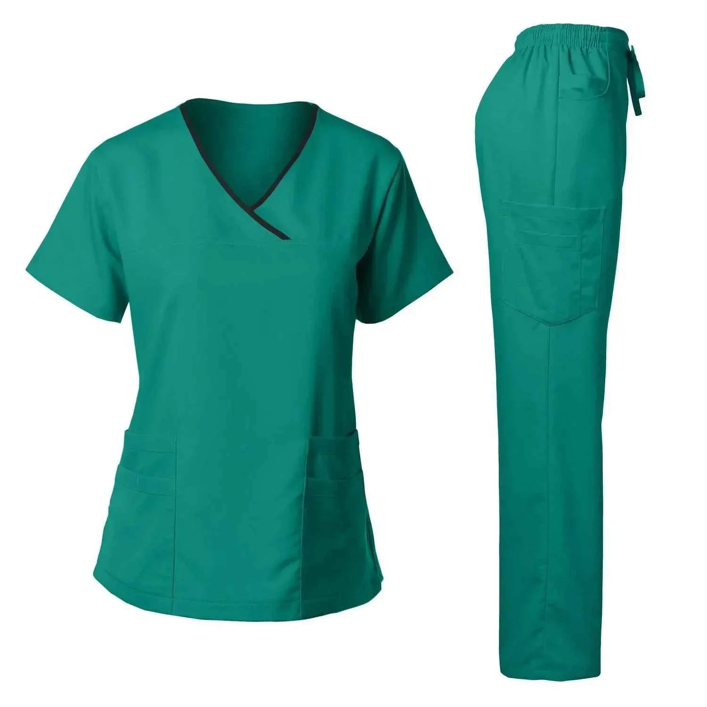 Premium Women's Medical Scrub Uniform Set
