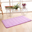 Tapis de bain en mousse à mémoire super absorbante