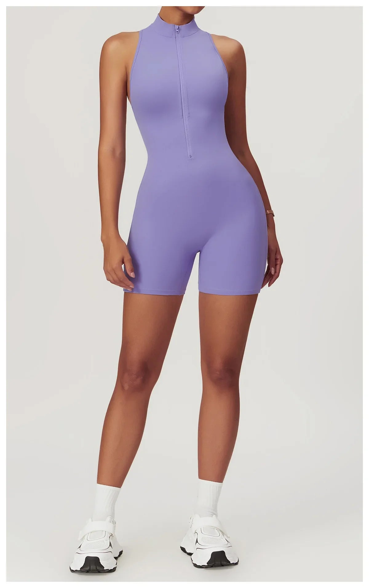 Women’s Sleeveless Slim Jumpsuit for Activewear