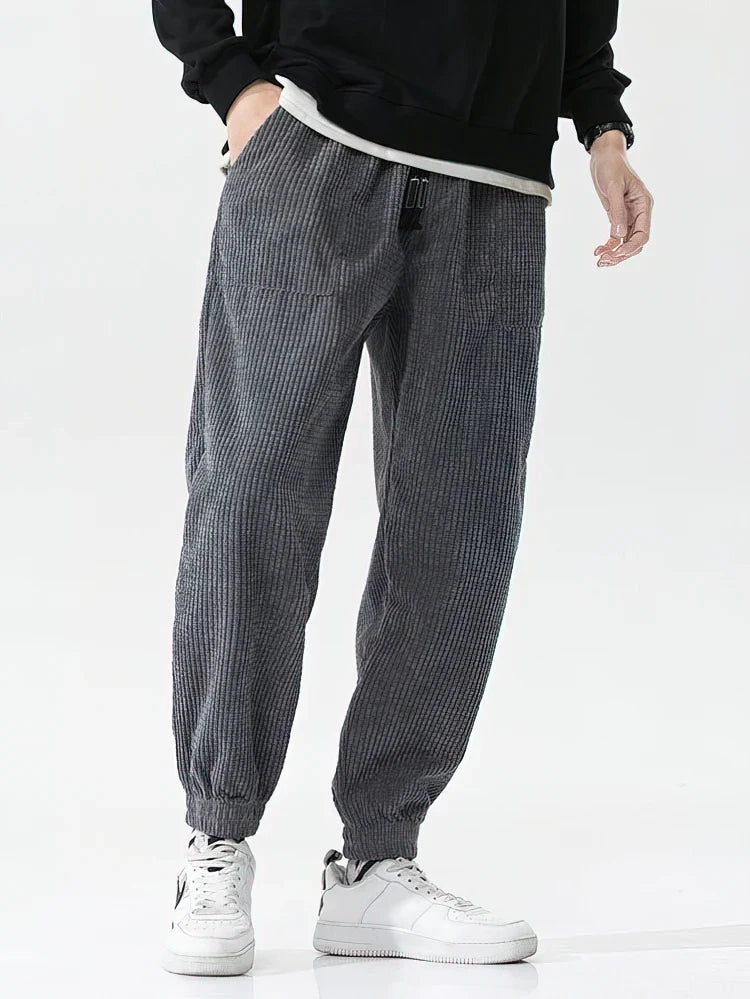 Joggers de Corduroy Térmicos CozyRide - Ajuste Deportivo para Hombre