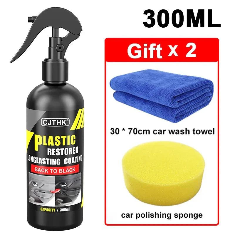 Mandotos Car Plastic Restorer - Back to Black Gloss Renovator 50g