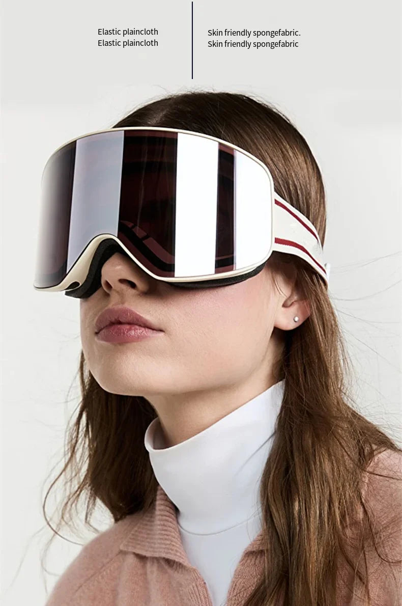 Lunettes de ski et de snowboard premium avec protection UV 400
