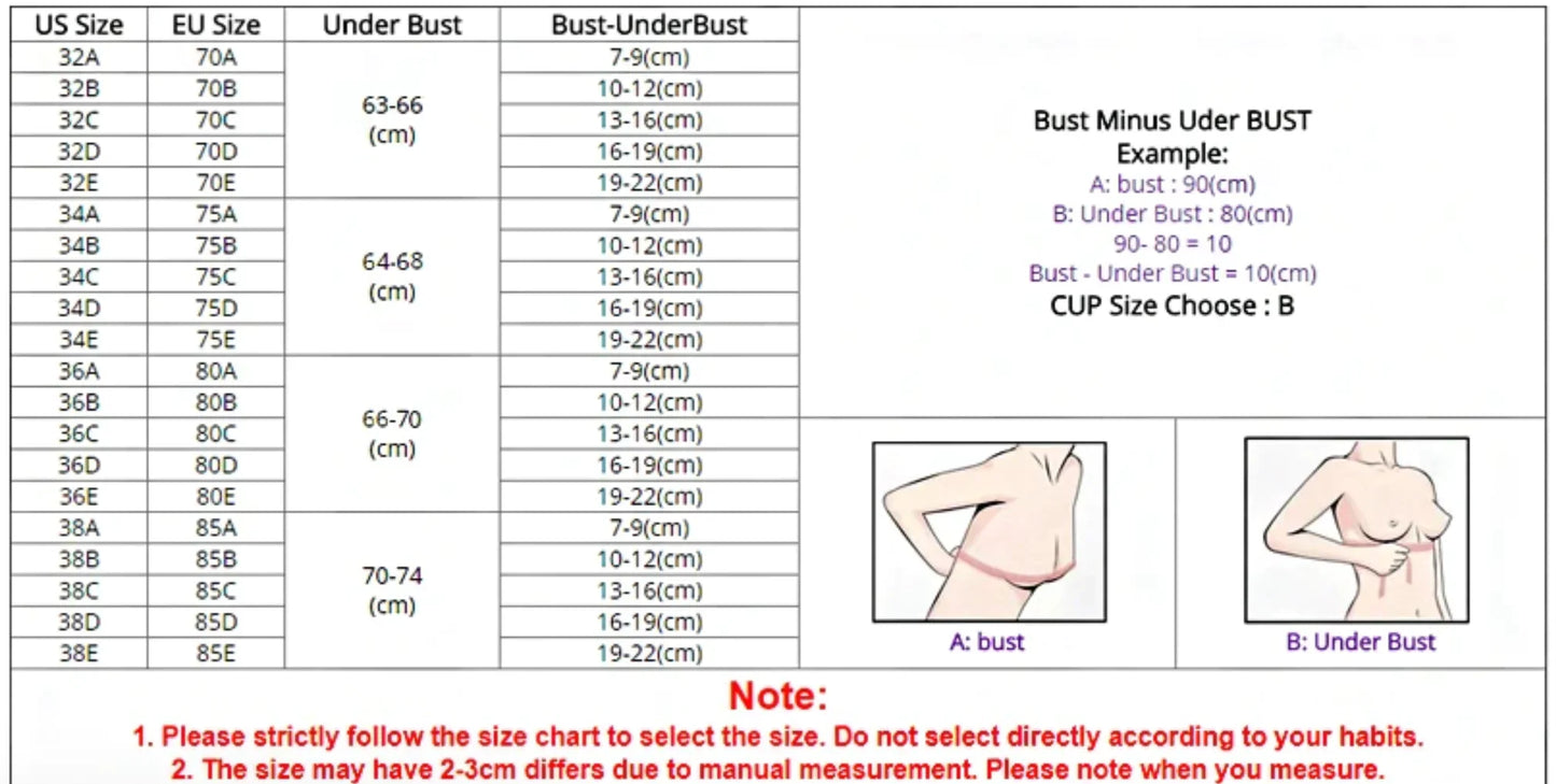 Sostén sin tirantes con push-up sin costuras - Bralette elegante con cierre frontal