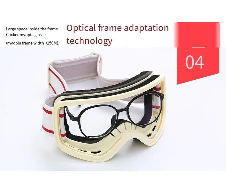 Lunettes de ski et de snowboard premium avec protection UV 400