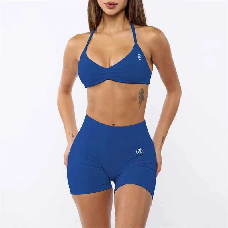 Conjunto de Sujetador Bum Impact y Pantalones Cortos Moldeadores