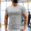 T-shirts de sport pour hommes grande taille en tissu Dry Fit