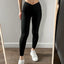 Leggings V-Lift Taille Haute en Sharkskin