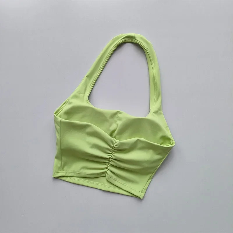 Backless Bliss Sports Bra & Yoga Crop Top