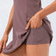 Robe de tennis sans manches pour femmes avec shorts