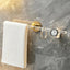 Elegant Gold Tissue Paper Holder