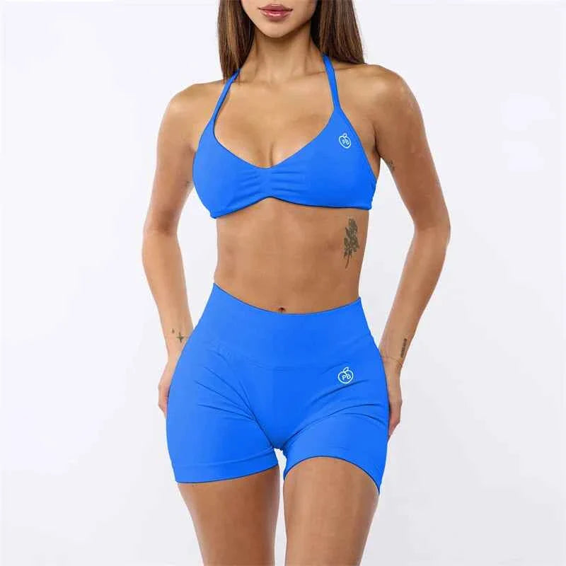 Conjunto de Sujetador Bum Impact y Pantalones Cortos Moldeadores